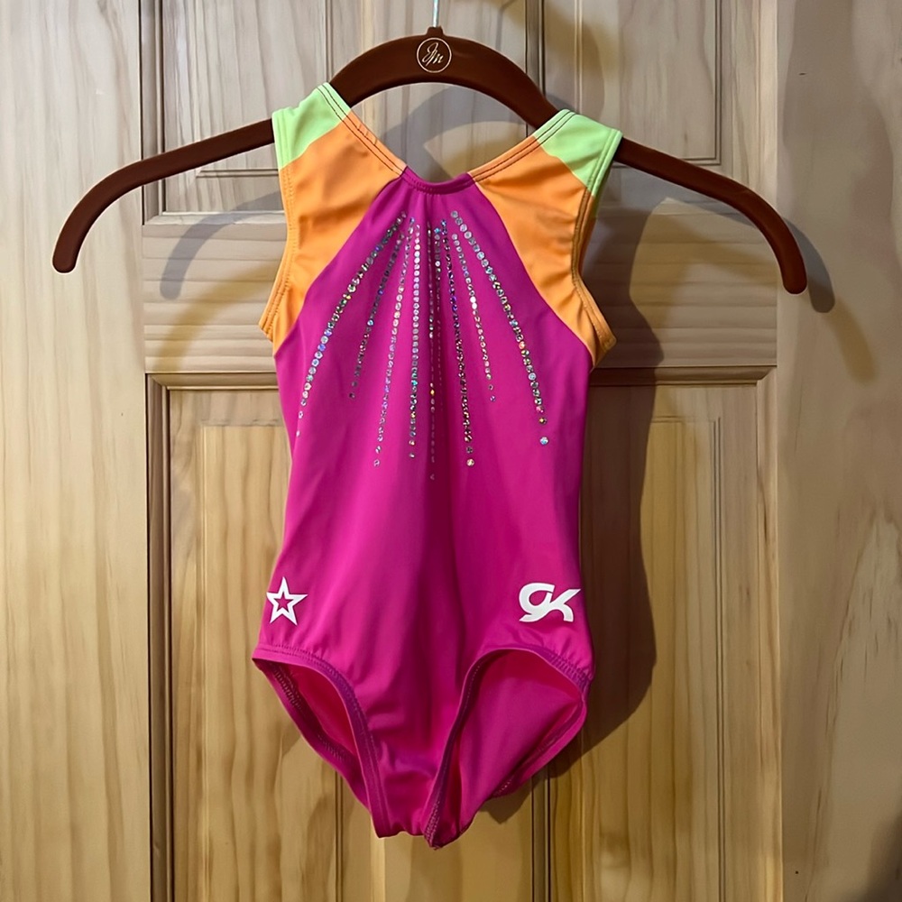 American Girl GK Elite Lila Girl of the Year 2024 GymCompetition Leotard size XS